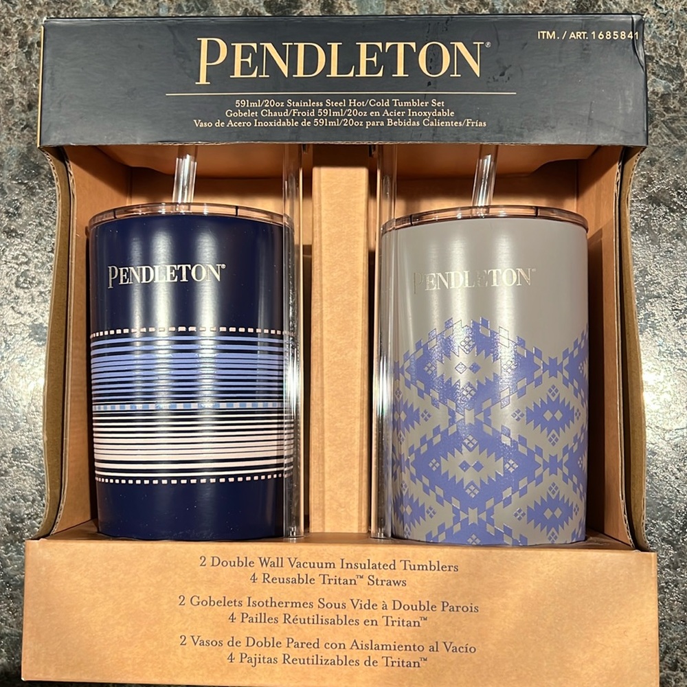 Pendleton Tumbler Set